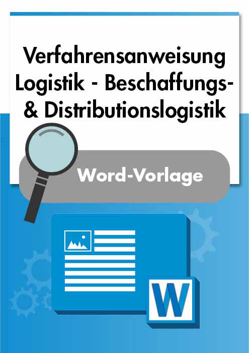 Verfahrensanweisung Beschaffungslogistik Und Distributionslogistik Vorest Ag Wissen Systeme 7087