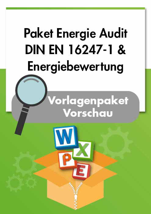 Energie Audit Vorlagen Paket DIN EN 16247 | VOREST AG