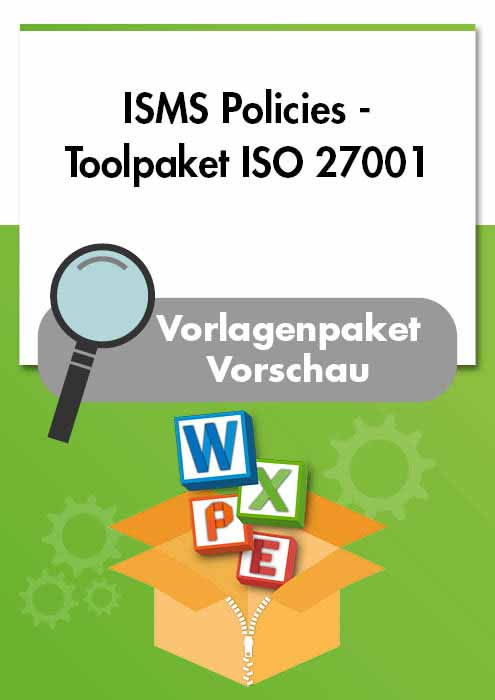 ISMS ISO 27001 Policies - Informationssicherheitsmanagement | VOREST AG