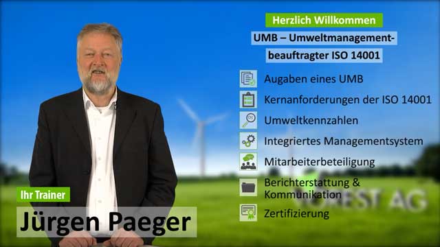 Präsenzschulung Umweltmanagementbeauftragter